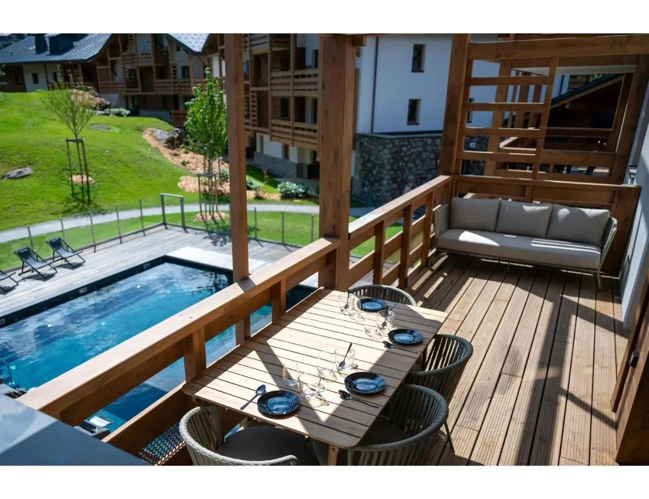 Apartment Exclusive Accommodation Terrace, Parking And Pool Megeve